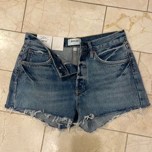 Brand new with tag AGOLDE Parker Short vintage cut off short - Size 27